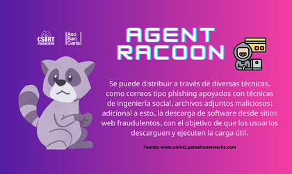 NUEVA AMENAZA DENOMINADA AGENT RACOON