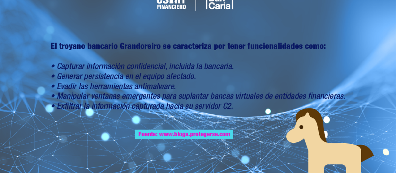 NUEVA CAMPAÑA DE DISTRIBUCIÓN DEL TROYANO BANCARIO GRANDOREIRO