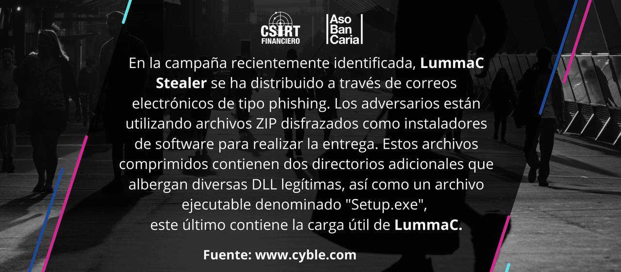 NUEVA VERSIÓN DE LUMMAC STEALER DISTRIBUYE AMADEY BOT Y DESCARGA SOFTWARE MALICIOSO ADICIONAL