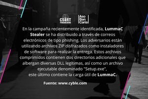 NUEVA VERSIÓN DE LUMMAC STEALER DISTRIBUYE AMADEY BOT Y DESCARGA SOFTWARE MALICIOSO ADICIONAL