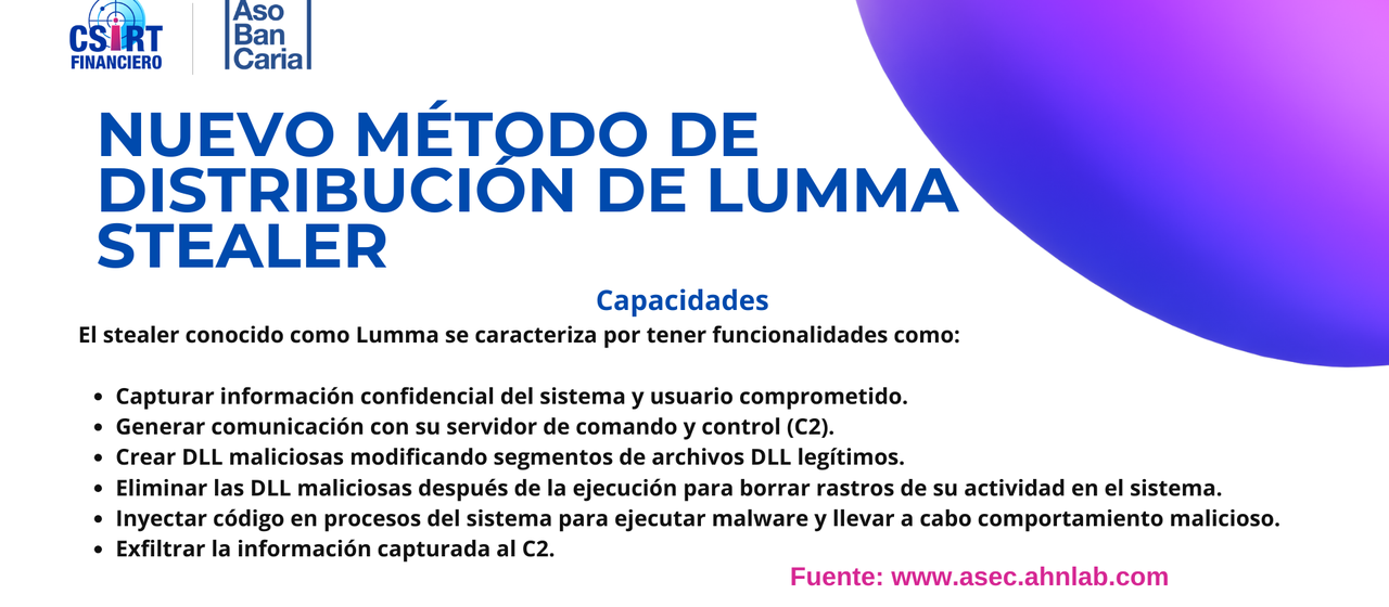 NUEVO MÉTODO DE DISTRIBUCIÓN DE LUMMA STEALER